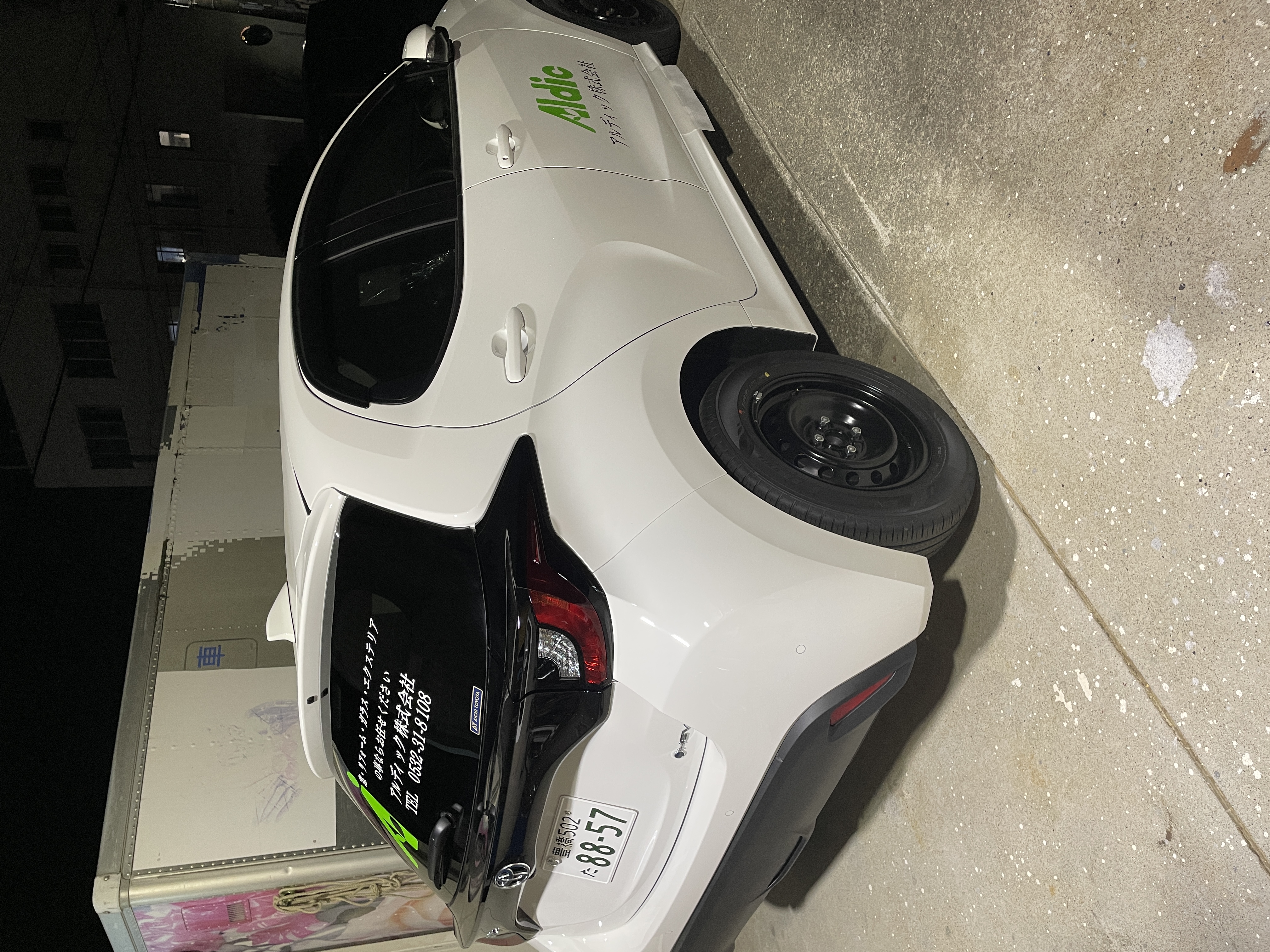 商用バン 営業車マーキング